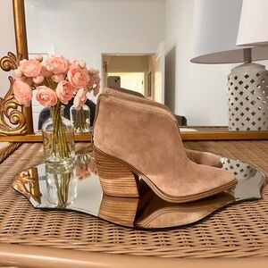 Tan Suede Ankle Boots